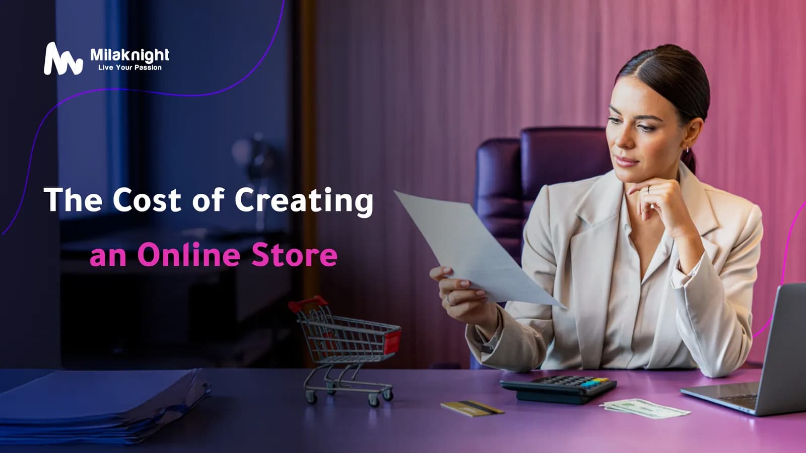 Cost of creating an online store