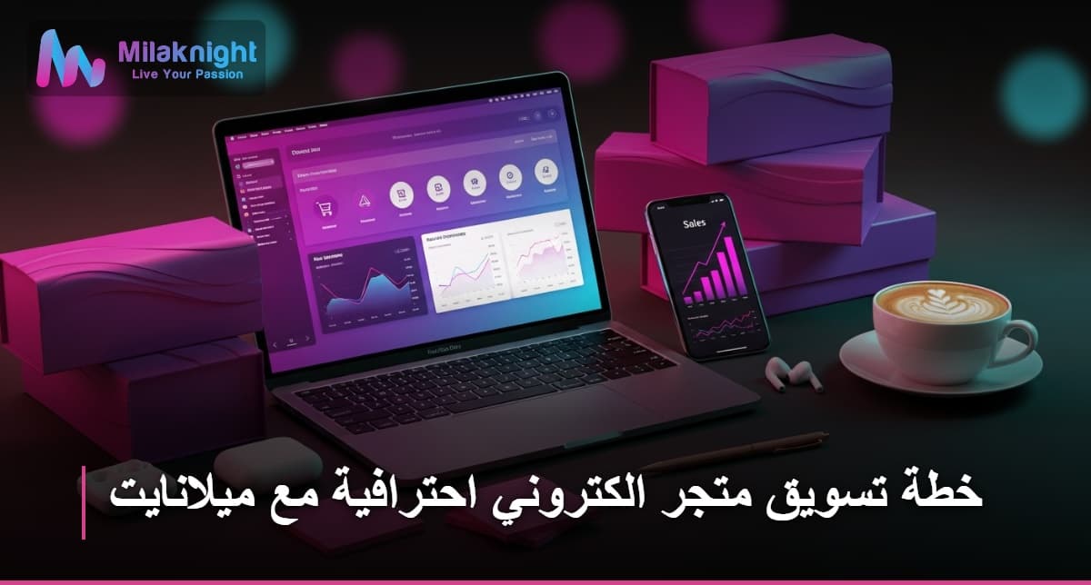 خطة تسويق متجر الكتروني احترافية مع ميلانايت