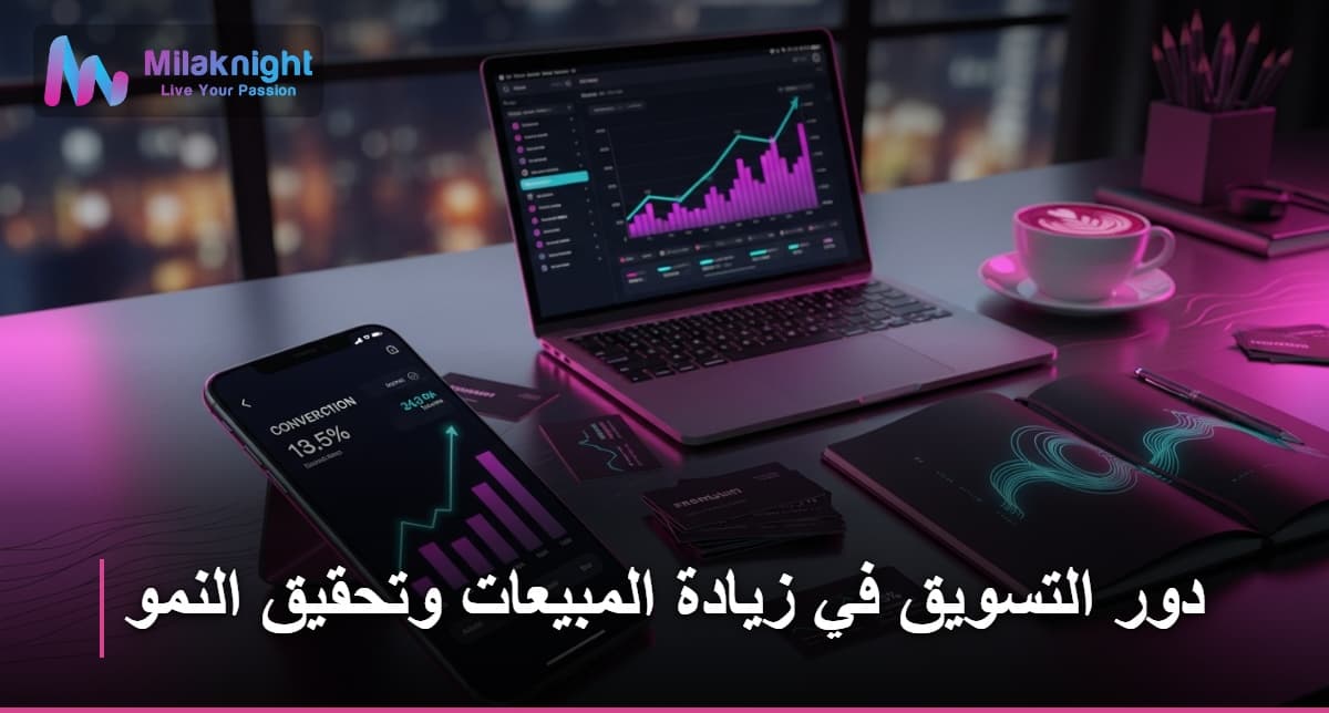 دور التسويق في زيادة المبيعات وتحقيق النمو